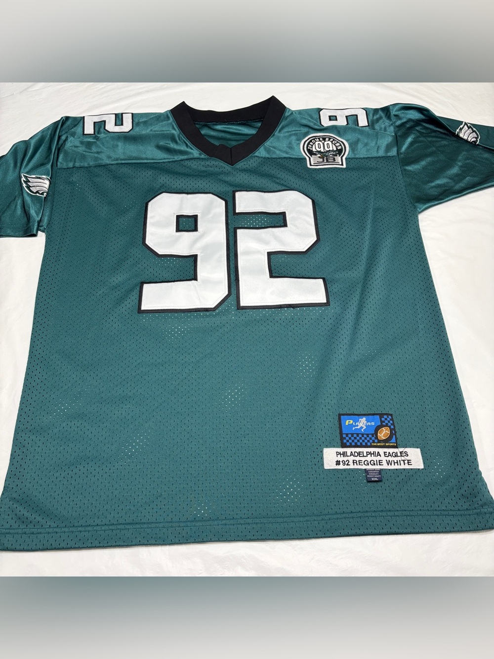 Players Brand Reggie White #92 Philadelphia Eagles Vintage Jersey Men’s XXL